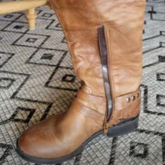 Steve Madden leather Knee boots - Picture 5 of 6